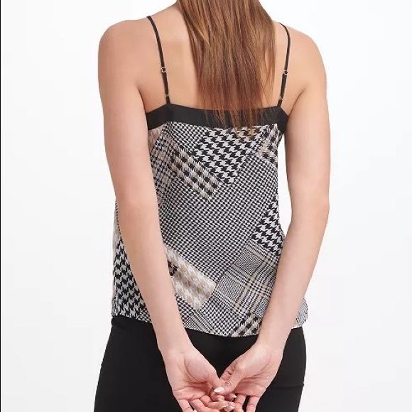 New Calvin Klein Patchwork Print Camisole top - Picture 9 of 10